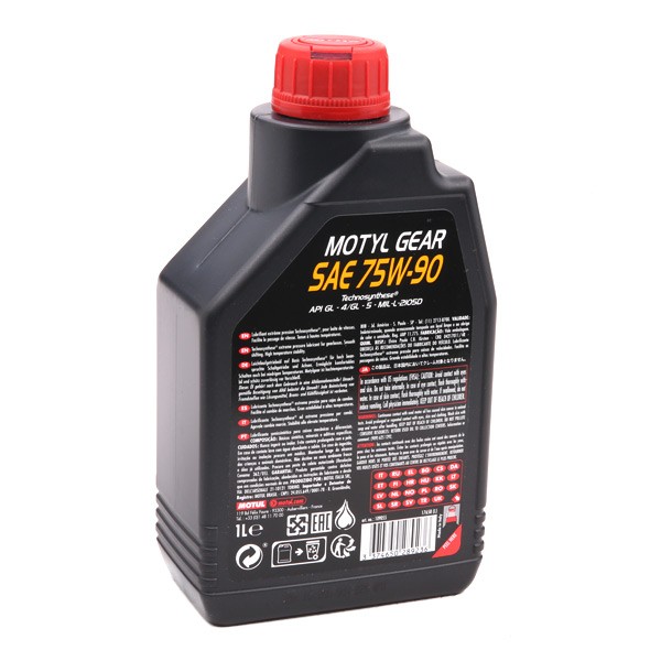 105783 Transmission fluid MOTUL GL-5 review and test
