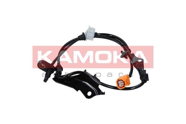 1060210 KAMOKA Wheel speed sensor HONDA Front Axle Right, Active sensor, 930mm