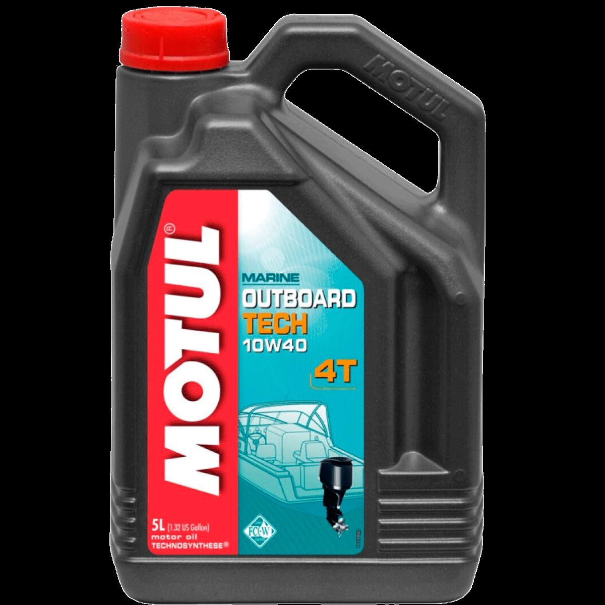 Automobile oil API SJ MOTUL - 106354 OUTBOARD TECH, 4T