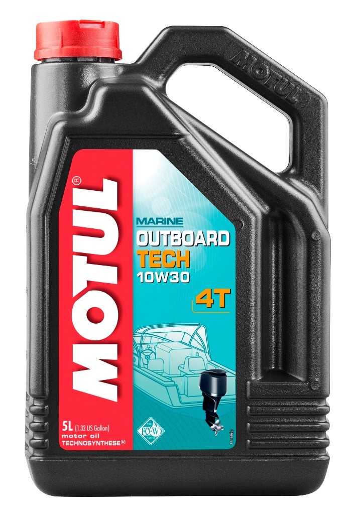 Car oil NMMA FC-W MOTUL - 106447 OUTBOARD TECH, 4T