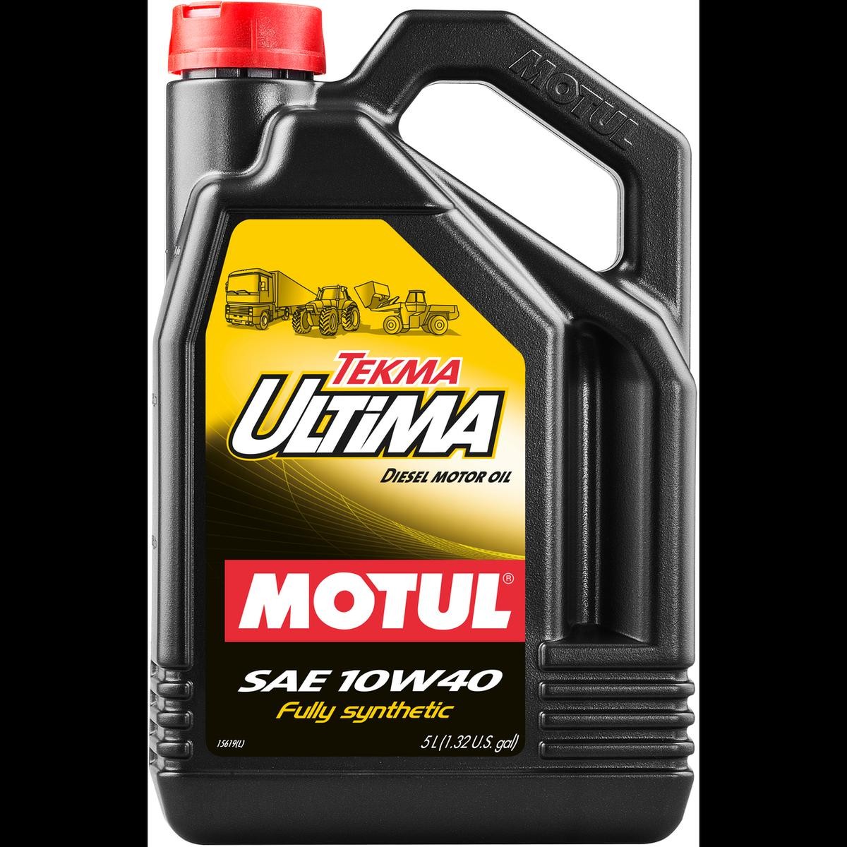 Motor oil MOTUL 10W-40, 5l, Part Synthetic Oil longlife 106455