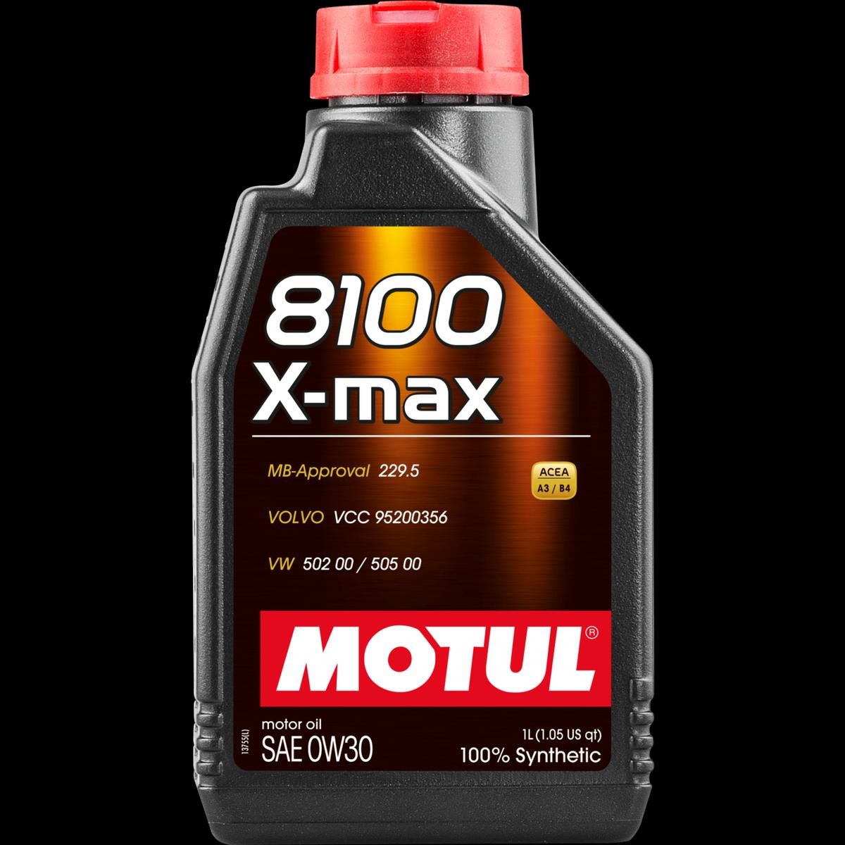 MOTUL 8100, X-MAX 0W-30, 1l Motor oil 106569 buy