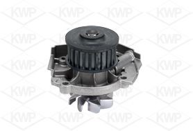 KWP 10693 Water pump Number of Teeth: 23, without gasket/seal, Mechanical, Metal, Water Pump Pulley Ø: 57,069 mm, for timing belt drive
