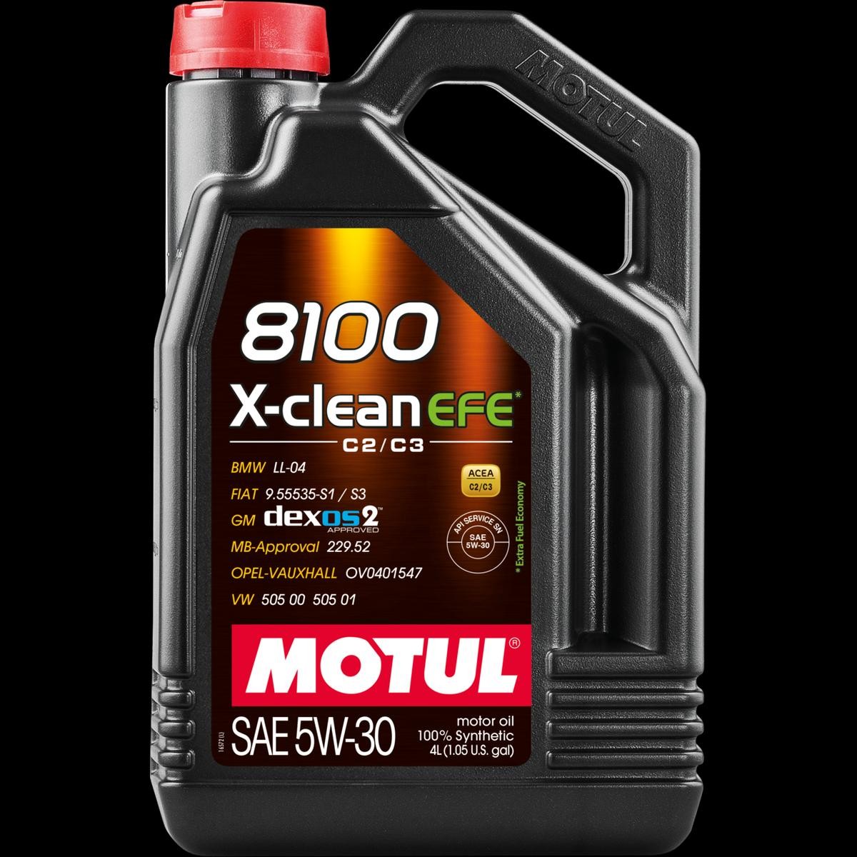107206 MOTUL 8100 X-CLEAN EFE Engine oil 5W-30, 5l ▷ AUTODOC