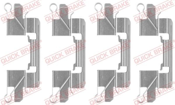 KAWE Brake pad fitting kit 109-1769 buy