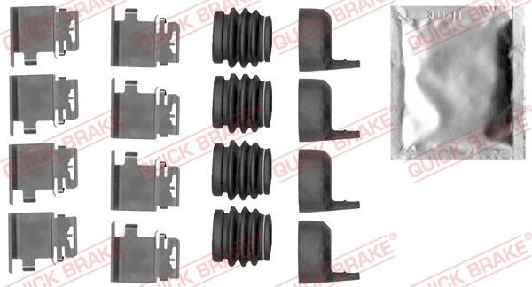 KAWE 1091890 Brake pad fitting kit Nissan NV400 Van dCi 125 RWD 125 hp Diesel 2016 price
