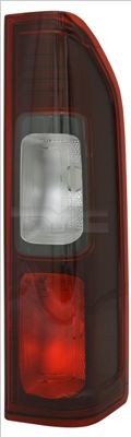 11-12679-01-2 TYC Tail lights RENAULT Right, without bulb holder