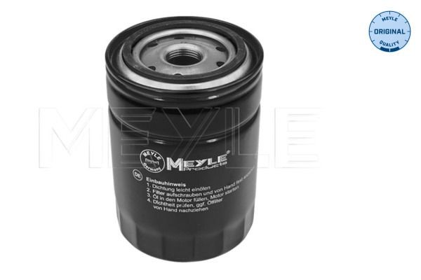 11-14 322 0002 MEYLE Oil filters CITROËN M22x1,5, ORIGINAL Quality, with one anti-return valve, Spin-on Filter