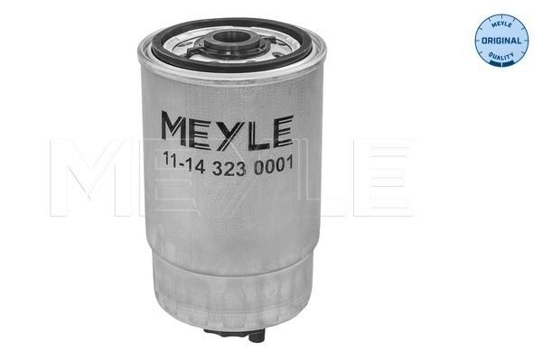 11-14 323 0001 MEYLE Fuel filters PEUGEOT Spin-on Filter, ORIGINAL Quality