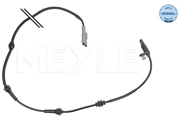 MEYLE 11-14 800 0014 ABS sensor Rear Axle, Rear Axle both sides, ORIGINAL Quality, Active sensor, 2-pin connector, 1700mm