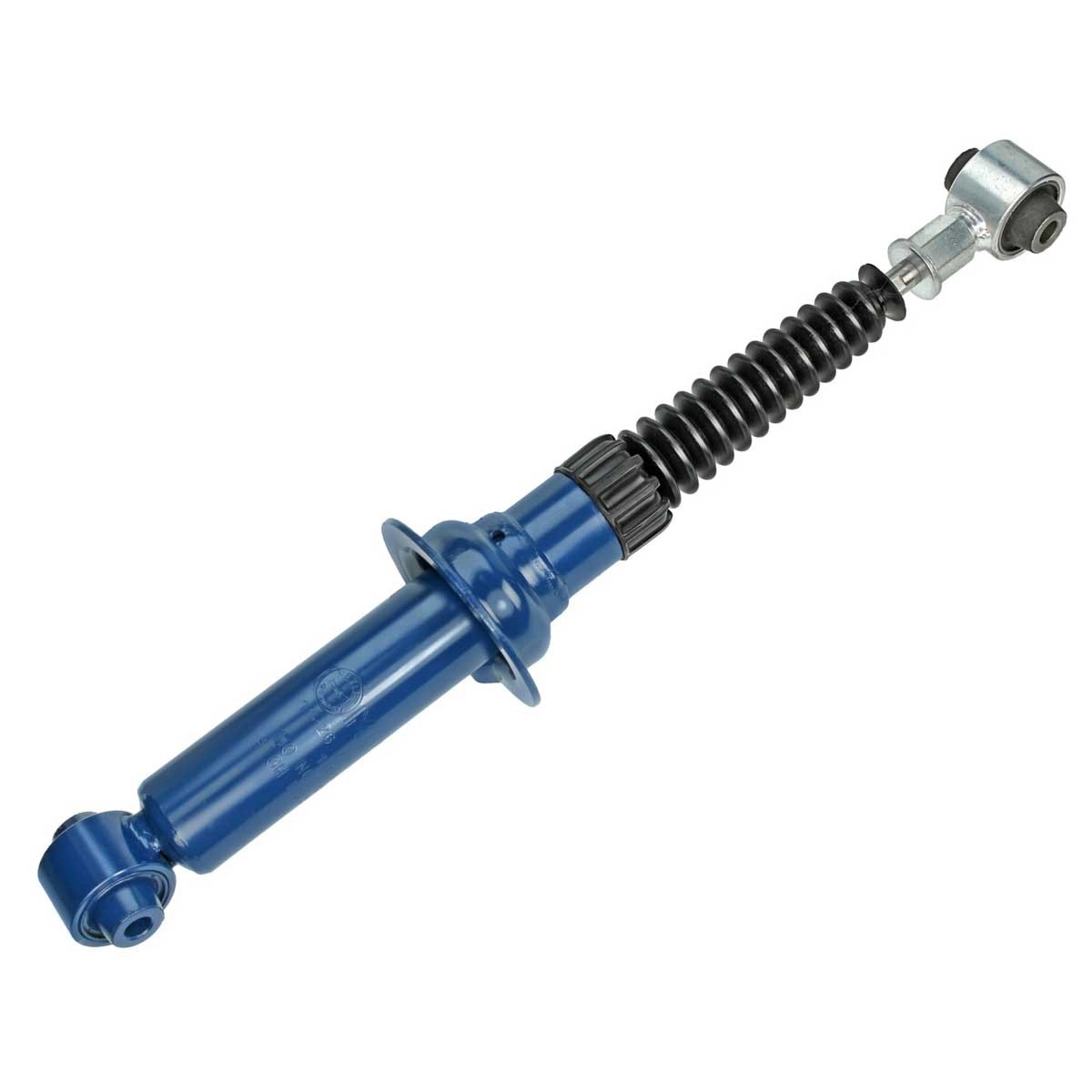 MEYLE 11-26 725 0002 Shock absorber Rear Axle, Gas Pressure, Twin-Tube, Spring-bearing Damper, Top pin, Bottom eye, ORIGINAL Quality, with protective cap/bellow