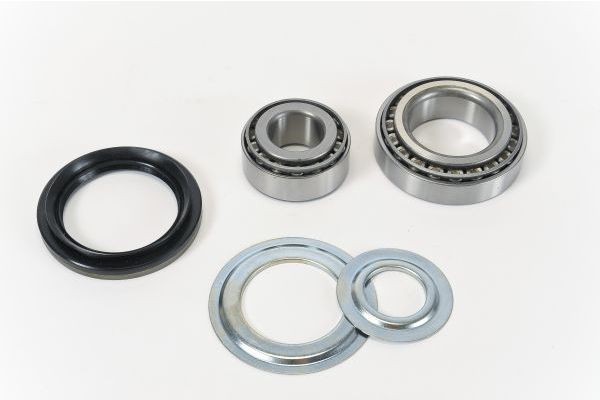 AUTOMEGA 110083410 Wheel bearing kit Front Axle, with seal ring, 52 mm, Roller Bearing