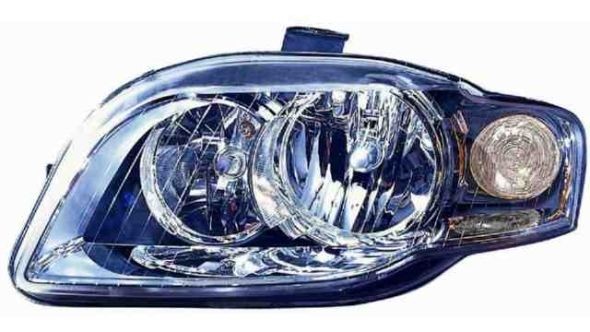 IPARLUX Left, W5W, H7/H7, PY21W, chrome, with electric motor Front lights 11120803 buy