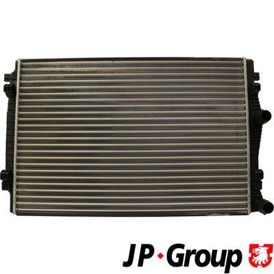 JP GROUP Aluminium, 650 x 432 x 22 mm, Brazed cooling fins Radiator 1114208900 buy