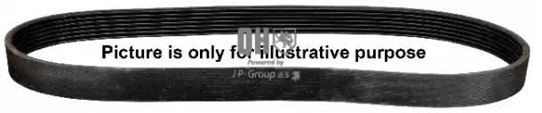 Original 1118107700 JP GROUP Alternator belt SKODA