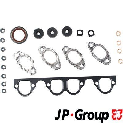 JP GROUP with valve stem seals, without valve cover gasket, without cylinder head gasket Head gasket kit 1119001910 buy