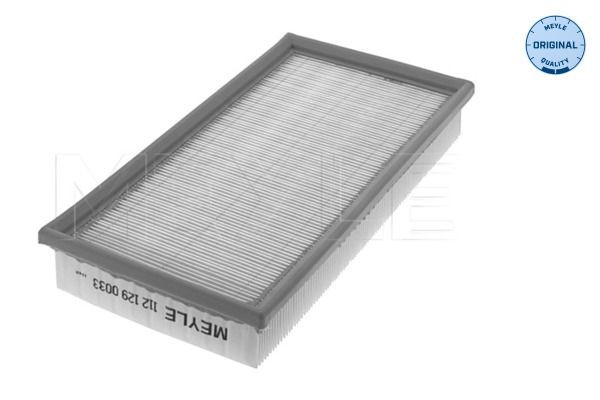 112 129 0033 MEYLE Air filters SEAT 47mm, 155mm, 300mm, Filter Insert, ORIGINAL Quality