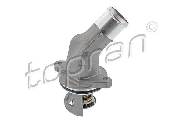 TOPRAN 112 243 Engine thermostat Opening Temperature: 92°C, with seal, with housing, Metal Housing