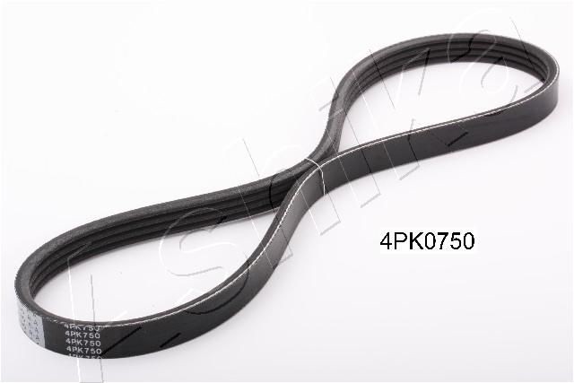 ASHIKA 112-4PK750 Serpentine belt 750mm, 4