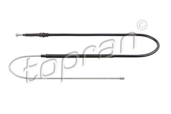 Volkswagen TOURAN Hand brake cable TOPRAN 114 848 cheap