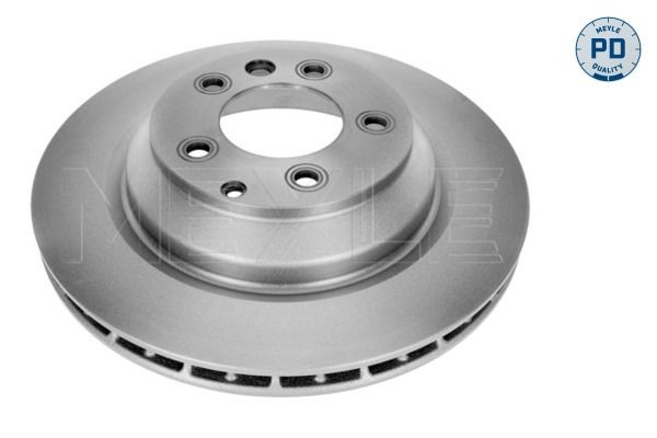 115 523 0034/PD MEYLE Brake rotors PORSCHE Rear Axle, 358x28mm, 5x130, Vented, Zink flake coated