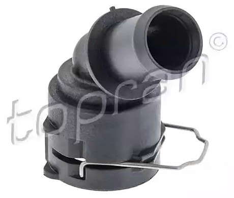 Coolant Flange TOPRAN 115 908 - Volkswagen T-CROSS Pipes and hoses spare parts order