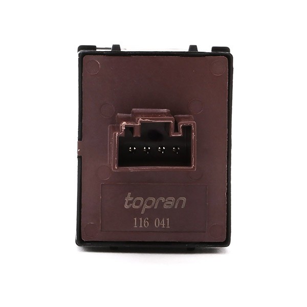 OEM-quality TOPRAN 116 041 Switch, window regulator