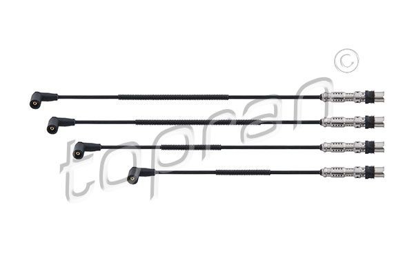TOPRAN 116 416 Ignition Cable Kit Number of circuits: 4, without holder