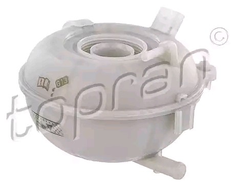 TOPRAN 116 635 Coolant expansion tank without cap, with sensor