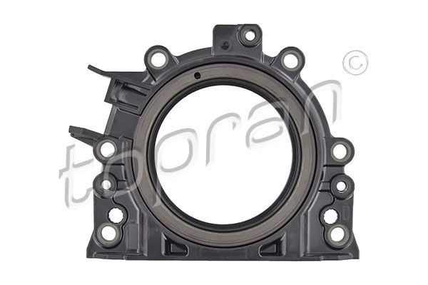 TOPRAN 116 724 Crankshaft seal with pulse generator wheel, without RPM sensor, transmission sided, with housing