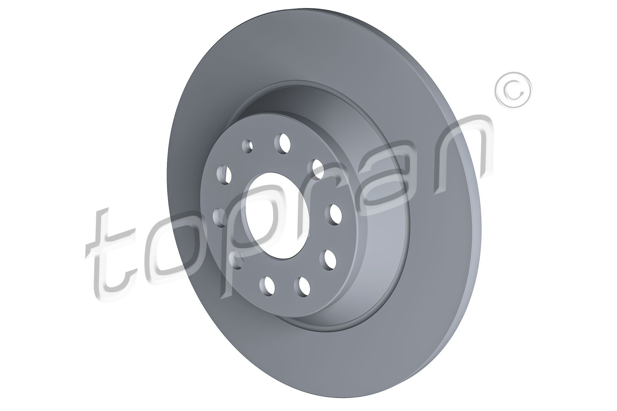 Original TOPRAN 116 888 001 Brake rotors 116 888 for VW PASSAT