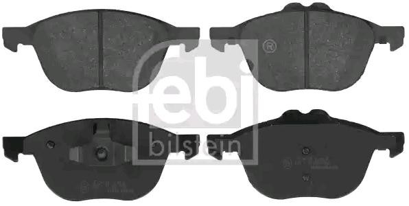 D2092 FEBI BILSTEIN Front Axle, with piston clip Width: 62,4, 67mm, Thickness 1: 18mm Brake pads 116224 buy