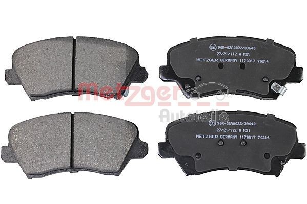 1170817 Disc brake pads METZGER 1170817 review and test