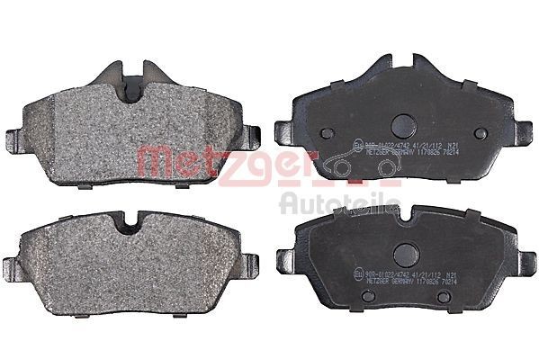 METZGER Brake pad kit 1170826