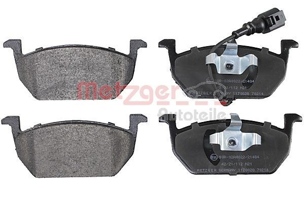 1170828 Disc brake pads GREENPARTS METZGER 22036 review and test