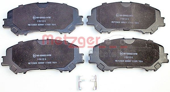 1170835 Disc brake pads METZGER 1170835 review and test