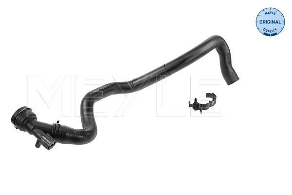 119 222 0007 MEYLE Coolant hose SEAT Lower, EPDM (ethylene propylene diene Monomer (M-class) rubber), with quick couplers, with clamp, ORIGINAL Quality
