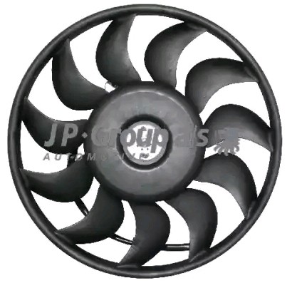 JP GROUP Cooling fan assembly AUDI A6 Saloon (4F2, C6) new 1199103080