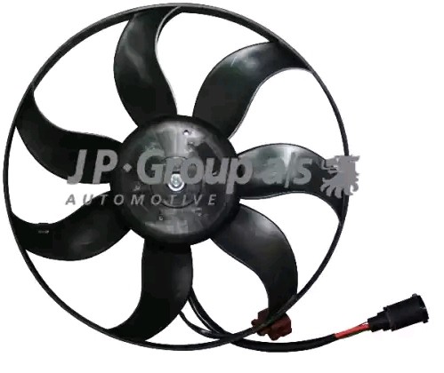 JP GROUP 1199106800 Fan, radiator Ø: 363 mm, 192W, without radiator fan shroud