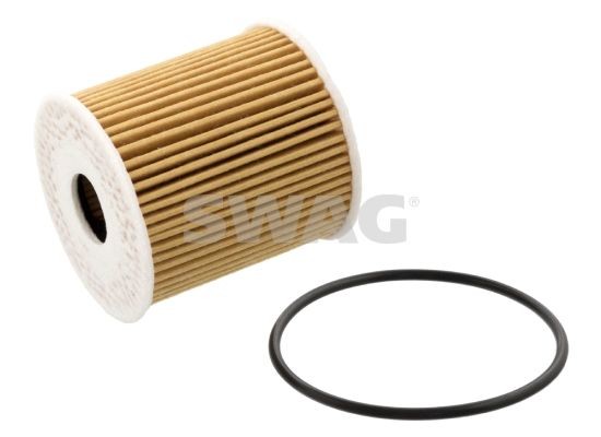 SWAG 12 93 2911 Oil filter with seal ring, Filter Insert