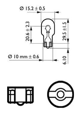 12067CP Bulb, indicator PHILIPS GOC 48272328 review and test