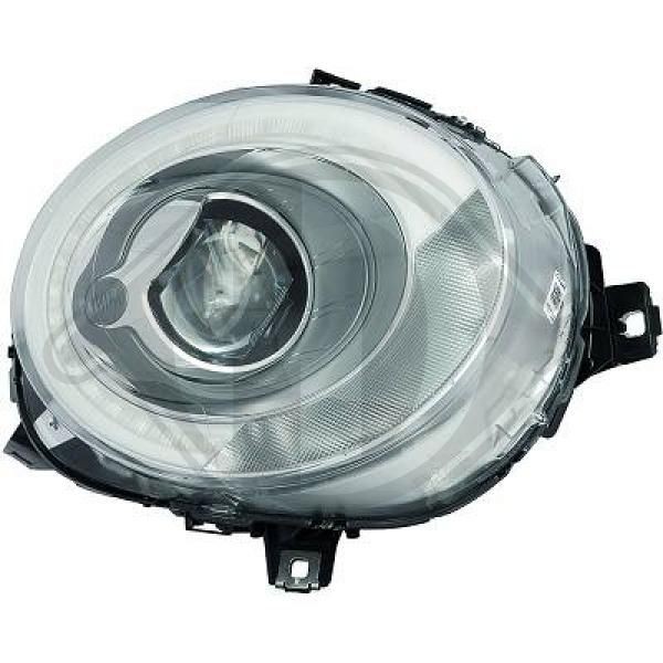 DIEDERICHS 1208084 Headlight Right, LED, for right-hand traffic