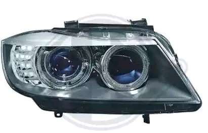 DIEDERICHS 1216985 Headlight Left, H8, D1S, with motor for headlamp levelling, without ballast