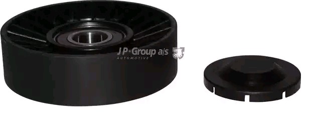 Original JP GROUP 1218200600 Tensioner pulley, v-ribbed belt 1218302600 for OPEL ZAFIRA