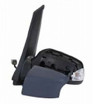 ABAKUS Left, grey, primed, Electric, Convex, Heatable, for left-hand drive vehicles Side mirror 1221M03 buy