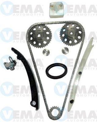 VEMA 12337 Timing chain kit Opel Astra H TwinTop 1.6 105 hp Petrol 2007 price