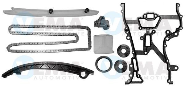 VEMA 12338KC Cam chain kit Opel Astra H TwinTop 1.6 105 hp Petrol 2008 price
