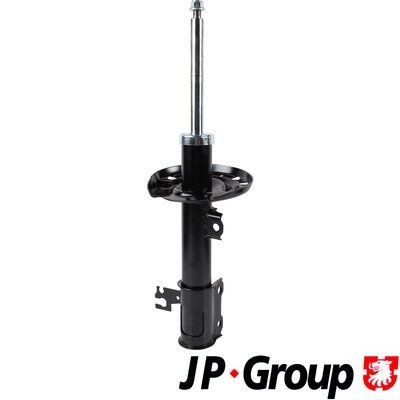 1242104389 JP GROUP Front Axle Right, Gas Pressure, Twin-Tube, Suspension Strut, Top pin Shocks 1242104380 buy