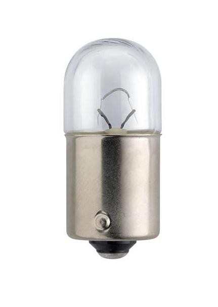 Indicator bulb PHILIPS 12V 10W, R10W, Ball-shaped lamp - 12814CP