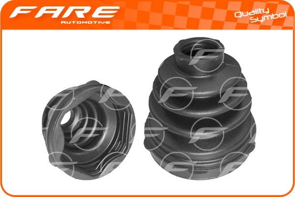 FARE SA transmission sided, Front axle both sides, 92mm Height: 92mm Bellow, driveshaft 12994 buy